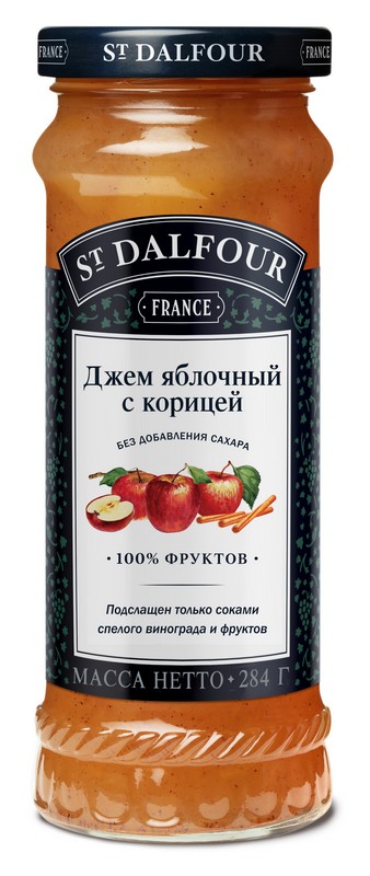 Джем яблоко с корицей 284г