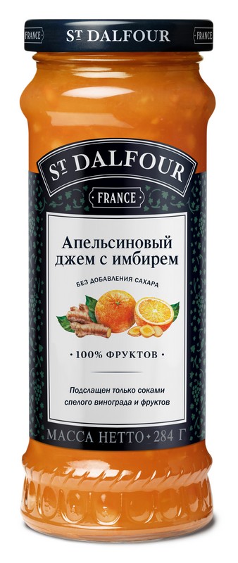 Джем апельсин и имбирь 284 г