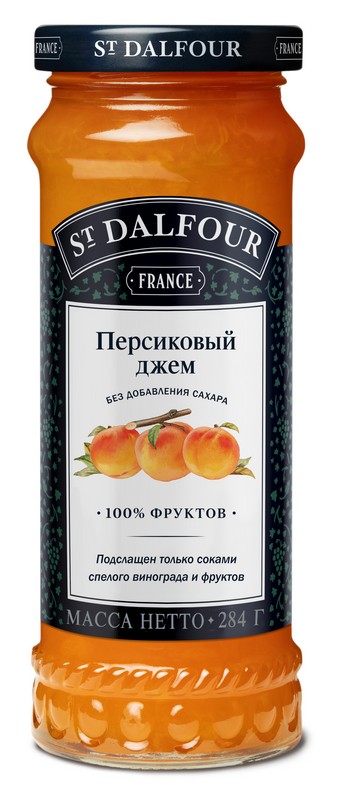 Джем персик 284 г