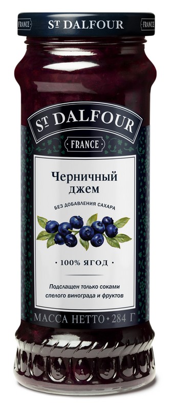 Джем Черника 284 г