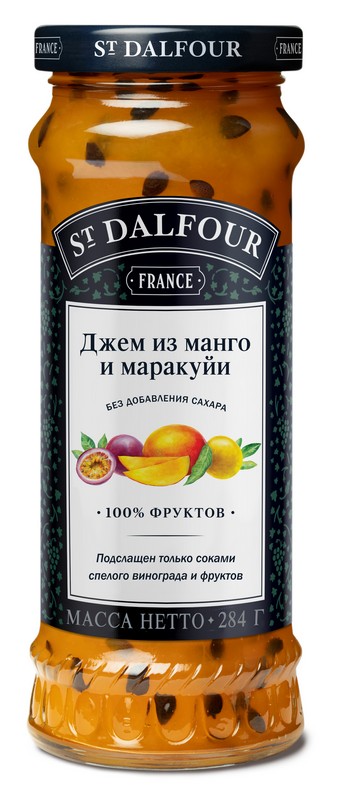 Джем из манго и маракуйи  284г