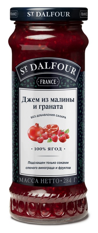 Джем малина и гранат 284 г